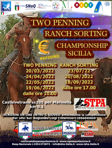 TWO PENNING -RANCH SORTING TUTTE LE DATE @ CASTELVETRANO