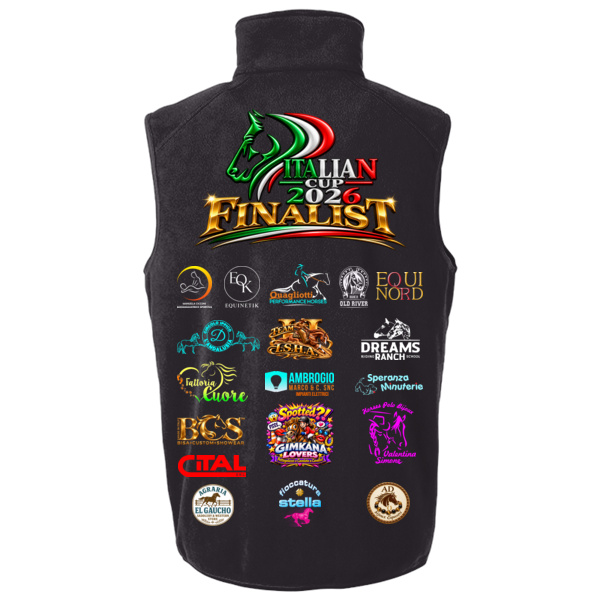 GILET IN PILE ITALIAN CUP 2026 UOMO - immagine 3
